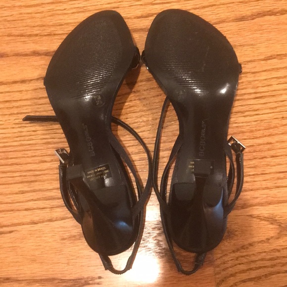 New BCBG ankle strap sandal black 7.5 - Picture 5 of 8